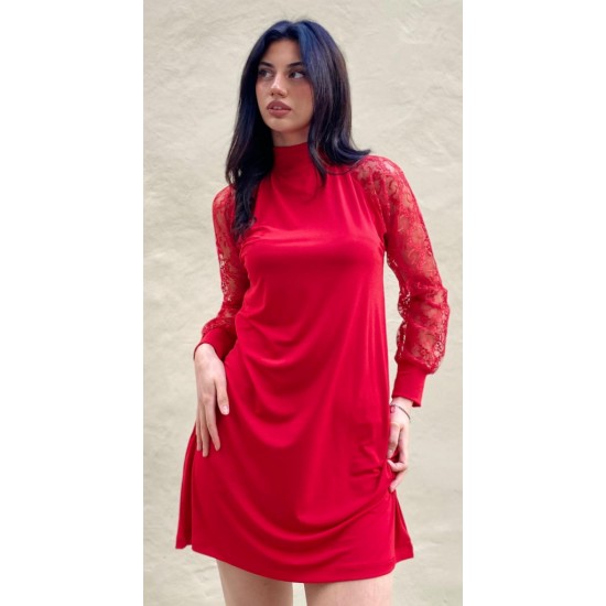 Kadın Uzun Kollu Damla Detaylı Sandy Mini Elbise, 26820 Kadın Uzun Kollu Damla Detaylı Sandy Mini Elbise, 26820
