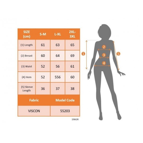 Kadın Uzun Kollu V Yakalı Yarasa Kollu Viskon Bluz , 26846