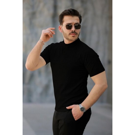 Erkek Kısa Kollu Hakim Yaka önü Düğmeli Viskon Bluz, 26883 Erkek Kısa Kollu Hakim Yaka önü Düğmeli Viskon Bluz, 26883