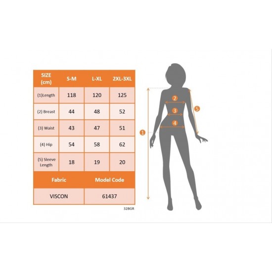Kadın Kısa Kollu V Yakalı Maksi Boy Viskon Elbise, 26884 Kadın Kısa Kollu V Yakalı Maksi Boy Viskon Elbise, 26884