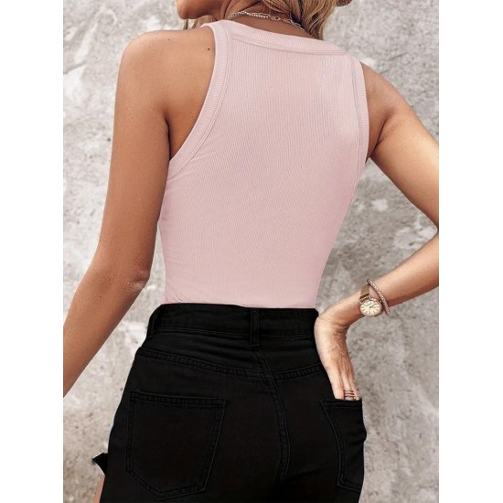 Kadın Halter Kollu Yuvarlak Taşlı Yaka Damla Detaylı Kaşkorse Bluz , 26958 Kadın Halter Kollu Yuvarlak Taşlı Yaka Damla Detaylı Kaşkorse Bluz , 26958