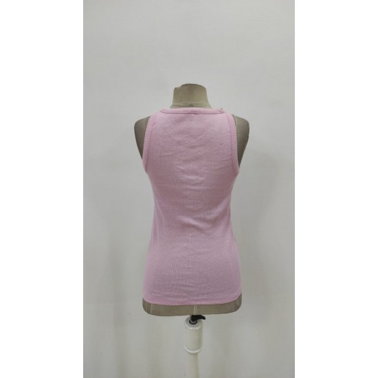 Kadın Halter Kollu Yuvarlak Taşlı Yaka Damla Detaylı Kaşkorse Bluz , 26958 Kadın Halter Kollu Yuvarlak Taşlı Yaka Damla Detaylı Kaşkorse Bluz , 26958