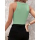 Kadın Halter Kollu Yuvarlak Taşlı Yaka Damla Detaylı Kaşkorse Bluz , 26957 Kadın Halter Kollu Yuvarlak Taşlı Yaka Damla Detaylı Kaşkorse Bluz , 26957