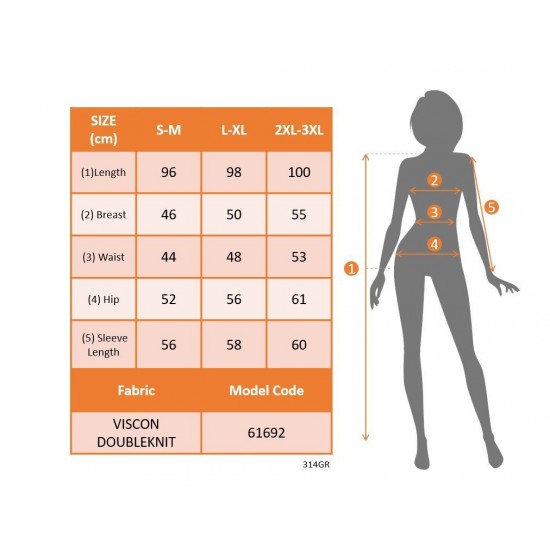 Kadın Uzun Kollu Yuvarlak Yaka Midi Viskon Iki Iplik Elbise , 26962 Kadın Uzun Kollu Yuvarlak Yaka Midi Viskon Iki Iplik Elbise , 26962