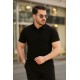 Erkek Kısa Kollu Yakalı çizgi Desenli Triko Bluz , 27012 Erkek Kısa Kollu Yakalı çizgi Desenli Triko Bluz , 27012