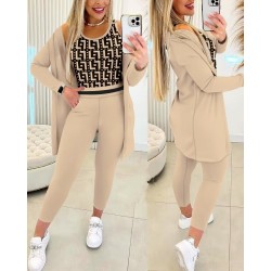 Kadın Uzun Kollu Krep üçlü Takım, 27072 Kadın Uzun Kollu Krep üçlü Takım, 27072