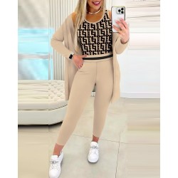 Kadın Uzun Kollu Krep üçlü Takım, 27072 Kadın Uzun Kollu Krep üçlü Takım, 27072