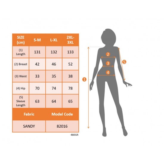 Kadın Uzun Kollu V Dantel Yakalı Yırtmaçlı Uzun Sandy Elbise, 27068