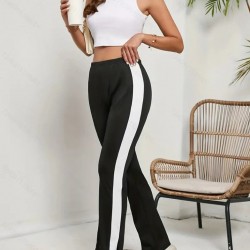 Kadın Yüksek Bel Yan şerit Detaylı Yırtmaçlı Viskon Iki Iplik Pantolon , 27364 Kadın Yüksek Bel Yan şerit Detaylı Yırtmaçlı Viskon Iki Iplik Pantolon , 27364