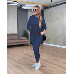 Kadın Uzun Kollu Kapşonlu Viskon Iki Iplik Bluz Ve Pantolon Ikili Takım , 27660 Kadın Uzun Kollu Kapşonlu Viskon Iki Iplik Bluz Ve Pantolon Ikili Takım , 27660