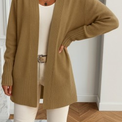 Kadın Uzun Kollu önü Açık Triko Hırka, 27673 Kadın Uzun Kollu önü Açık Triko Hırka, 27673