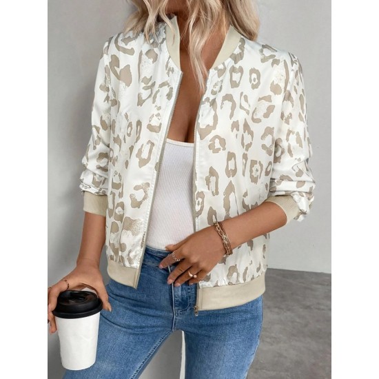 Kadın Uzun Kollu önden Fermuarlı Modal Ceket , 27879