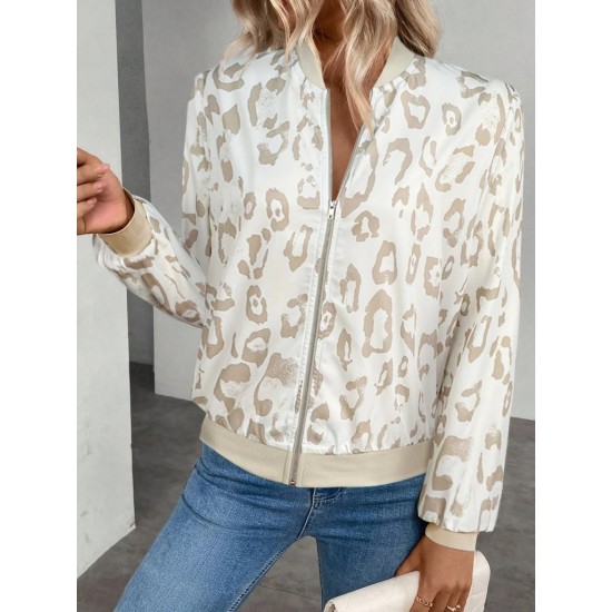 Kadın Uzun Kollu önden Fermuarlı Modal Ceket , 27879