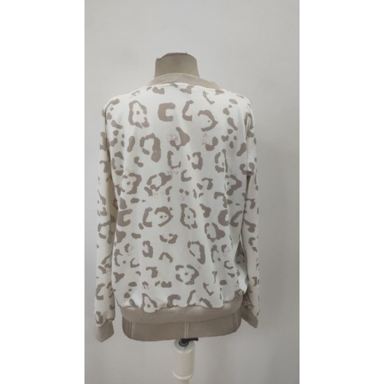 Kadın Uzun Kollu önden Fermuarlı Modal Ceket , 27879