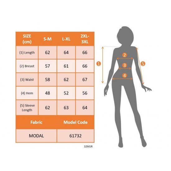 Kadın Uzun Kollu önden Fermuarlı Modal Ceket , 27879
