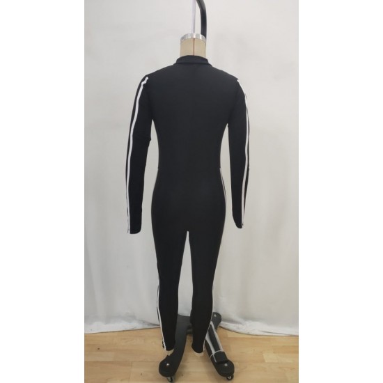 Kadın Uzun Kollu önden Fermuarlı şardonlu Dalgıç Tulum, 27881 Kadın Uzun Kollu önden Fermuarlı şardonlu Dalgıç Tulum, 27881