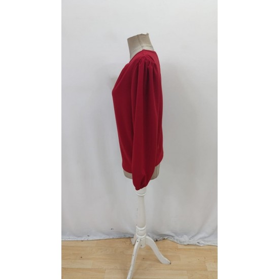 Kadın Uzun Kollu Damla Detaylı Ithal Krep Bluz , 28040 Kadın Uzun Kollu Damla Detaylı Ithal Krep Bluz , 28040