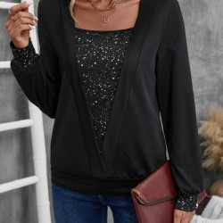 Kadın Uzun Kollu V Yakalı Içi Süprem Desenli Dışı Viskon Bluz , 28360 Kadın Uzun Kollu V Yakalı Içi Süprem Desenli Dışı Viskon Bluz , 28360