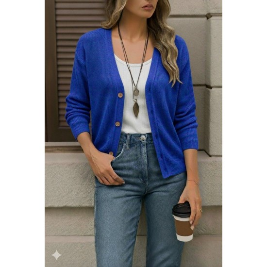 Düğme Detay Triko Bluz, 28340 Düğme Detay Triko Bluz, 28340