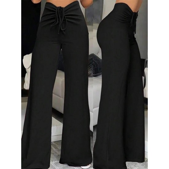 Kadın Yüksek Bel önden Büzgülü Ispanyol Ithal Krep Pantolon , 28436 Kadın Yüksek Bel önden Büzgülü Ispanyol Ithal Krep Pantolon , 28436