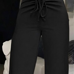 Kadın Yüksek Bel önden Büzgülü Ispanyol Ithal Krep Pantolon , 28436 Kadın Yüksek Bel önden Büzgülü Ispanyol Ithal Krep Pantolon , 28436