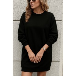 Kadın Uzun Kollu Bisiklet Yaka Iki Iplik Elbise , 28455 Kadın Uzun Kollu Bisiklet Yaka Iki Iplik Elbise , 28455