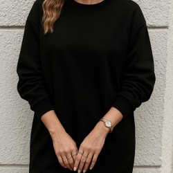 Kadın Uzun Kollu Bisiklet Yaka Iki Iplik Elbise , 28455 Kadın Uzun Kollu Bisiklet Yaka Iki Iplik Elbise , 28455