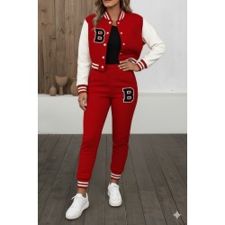 Kadın Uzun Kollu Hakim Yaka önden Düğmeli Ceket Pantolon şardonlu Iki Iplik Ikili Takım  , 28450 Kadın Uzun Kollu Hakim Yaka önden Düğmeli Ceket Pantolon şardonlu Iki Iplik Ikili Takım  , 28450