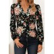 Kadın Uzun Kollu Kruvaze Yakalı Kelebek Desenli şardonlu Dalgıç Bluz, 28566 Kadın Uzun Kollu Kruvaze Yakalı Kelebek Desenli şardonlu Dalgıç Bluz, 28566
