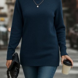 Kadın Uzun Kollu Balıkçı Yaka Triko Bluz , 28639 Kadın Uzun Kollu Balıkçı Yaka Triko Bluz , 28639