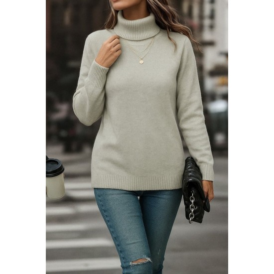 Kadın Uzun Kollu Balıkçı Yaka Triko Bluz , 28638 Kadın Uzun Kollu Balıkçı Yaka Triko Bluz , 28638