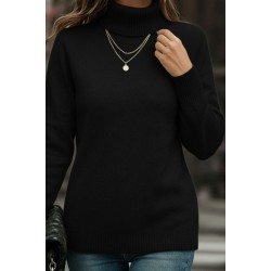 Kadın Uzun Kollu Balıkçı Yaka Triko Bluz , 28637 Kadın Uzun Kollu Balıkçı Yaka Triko Bluz , 28637