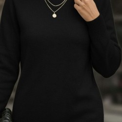 Kadın Uzun Kollu Balıkçı Yaka Triko Bluz , 28637 Kadın Uzun Kollu Balıkçı Yaka Triko Bluz , 28637