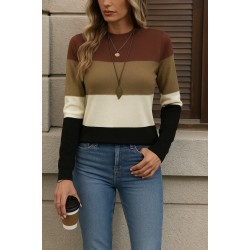 Kadın Uzun Kollu Yarı Balıkçı Yaka Triko Kazak, 28617 Kadın Uzun Kollu Yarı Balıkçı Yaka Triko Kazak, 28617