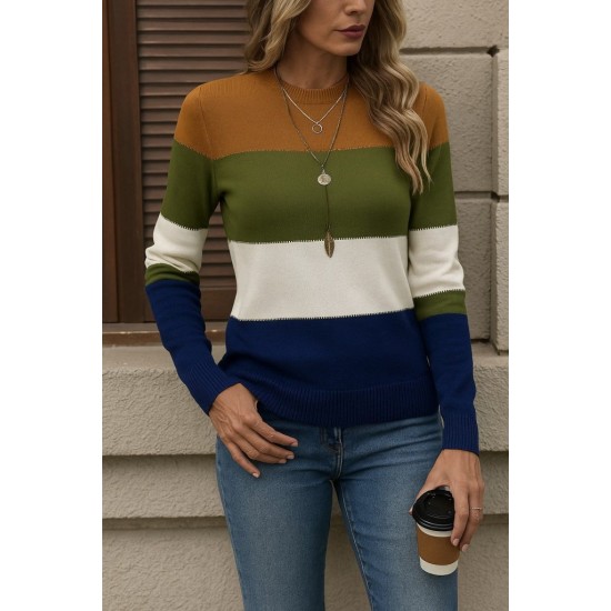 Kadın Uzun Kollu Yarı Balıkçı Yaka Triko Kazak, 28616 Kadın Uzun Kollu Yarı Balıkçı Yaka Triko Kazak, 28616