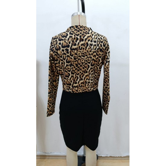 Kadın Uzun Kollu Kruvaze Yaka üst Modal Alt Ithal Krep Mini Elbise , 28656 Kadın Uzun Kollu Kruvaze Yaka üst Modal Alt Ithal Krep Mini Elbise , 28656