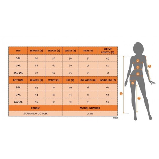 Kadın Uzun Kollu Kapşonlu Bağcıklı üç Iplik Bluz Ve Pantolon Ikili Takım , 28672