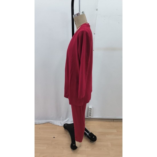 Kadın Askılı Yuvarlak Yaka Yazılı Viskon Iki Iplik Bluz Ceket Ve Pantolon 3lü Takım, 28666 Kadın Askılı Yuvarlak Yaka Yazılı Viskon Iki Iplik Bluz Ceket Ve Pantolon 3lü Takım, 28666