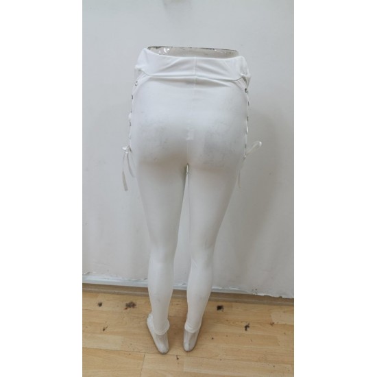 Kadın Yüksek Bel çapraz Bağcıklı Tül Detaylı Dalgıç Tayt , 28691 Kadın Yüksek Bel çapraz Bağcıklı Tül Detaylı Dalgıç Tayt , 28691