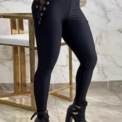 Kadın Yüksek Bel çapraz Bağcıklı Tül Detaylı Dalgıç Tayt , 28689 Kadın Yüksek Bel çapraz Bağcıklı Tül Detaylı Dalgıç Tayt , 28689