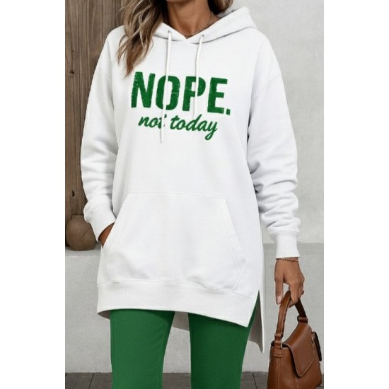 Kadın Uzun Kollu Kapşonlu Bağcıklı Viskon Iki Iplik Sweat, 28723 Kadın Uzun Kollu Kapşonlu Bağcıklı Viskon Iki Iplik Sweat, 28723