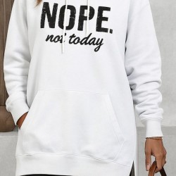 Kadın Uzun Kollu Kapşonlu Bağcıklı Viskon Iki Iplik Sweat, 28722 Kadın Uzun Kollu Kapşonlu Bağcıklı Viskon Iki Iplik Sweat, 28722