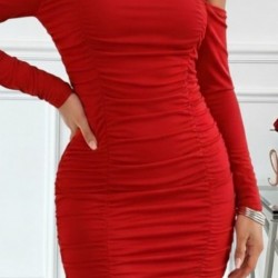 Kadın Uzun Kollu Omuzlardan Açık Takma Kollu Büzgülü Sandy Kısa Elbise , 28737 Kadın Uzun Kollu Omuzlardan Açık Takma Kollu Büzgülü Sandy Kısa Elbise , 28737