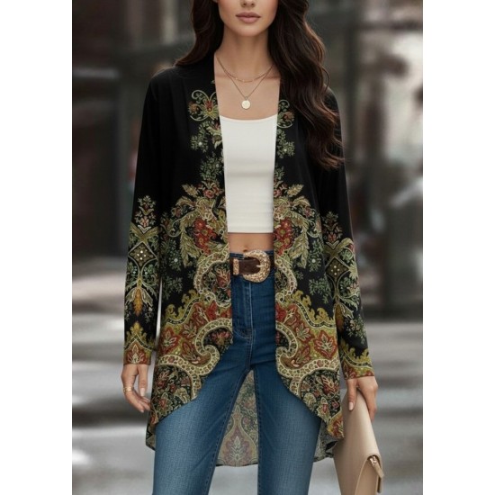 Kadın Uzun Kollu önü Açık Desenli şardonlu Dalgıç Ceket, 28732 Kadın Uzun Kollu önü Açık Desenli şardonlu Dalgıç Ceket, 28732