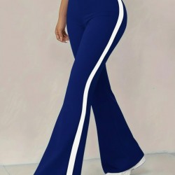 Kadın Yüksek Bel İspanyol Paçalı Yanlardan şerit Detaylı Dalgıç Tayt Pantolon, 28786 Kadın Yüksek Bel İspanyol Paçalı Yanlardan şerit Detaylı Dalgıç Tayt Pantolon, 28786