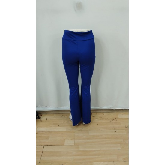 Kadın Yüksek Bel İspanyol Paçalı Yanlardan şerit Detaylı Dalgıç Tayt Pantolon, 28786 Kadın Yüksek Bel İspanyol Paçalı Yanlardan şerit Detaylı Dalgıç Tayt Pantolon, 28786