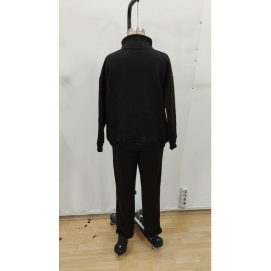 Kadın Uzun Kollu Balıkçı Dik Yakalı Düğmeli üç Iplik Bluz Ve Pantolon Ikili Takım , 28780 Kadın Uzun Kollu Balıkçı Dik Yakalı Düğmeli üç Iplik Bluz Ve Pantolon Ikili Takım , 28780