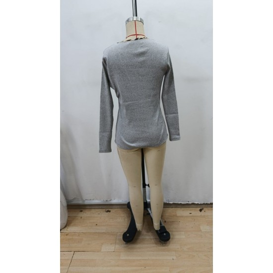 Kadın Uzun Kollu V Yakalı Kaşkorse Bluz, 28774 Kadın Uzun Kollu V Yakalı Kaşkorse Bluz, 28774