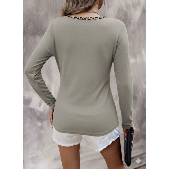 Kadın Uzun Kollu V Yakalı Kaşkorse Bluz, 28773 Kadın Uzun Kollu V Yakalı Kaşkorse Bluz, 28773