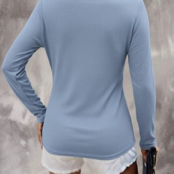 Kadın Uzun Kollu V Yakalı Kaşkorse Bluz, 28771 Kadın Uzun Kollu V Yakalı Kaşkorse Bluz, 28771